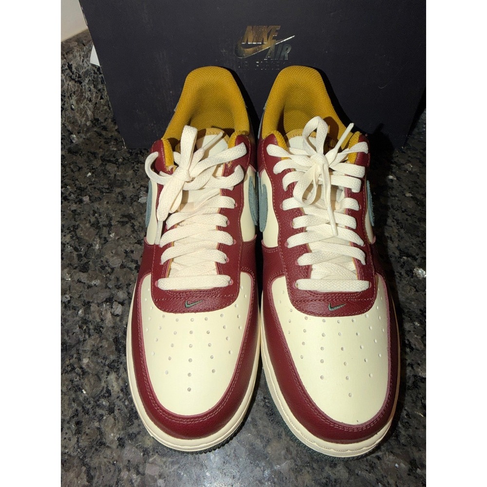 Nike Air Force 1 07 LV8 Coconut‎ Milk Vintage Green Mens Size 10 HQ3612-113 - Picture 4 of 11